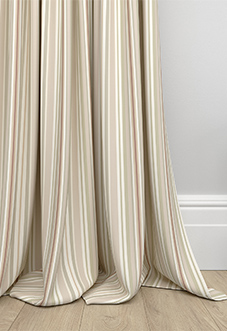 The British Stripe Co. Elizabeth, Dover No.1 - Made to Measure Curtains